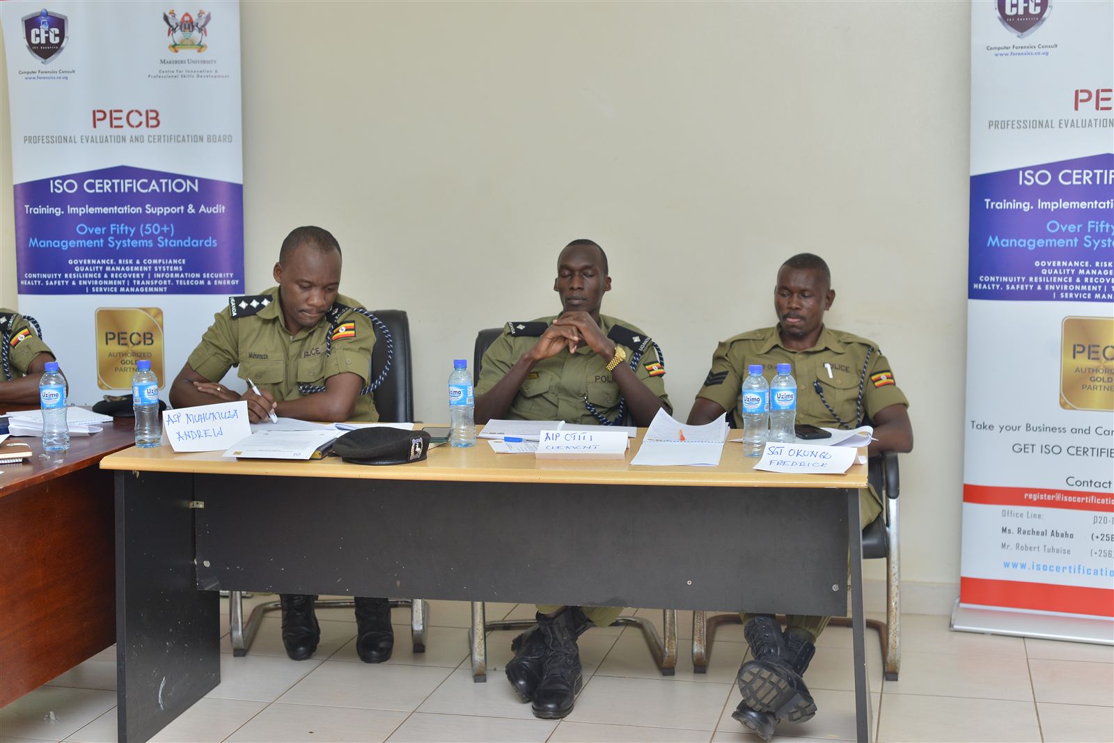 Uganda Police Force awareness training, June 2023